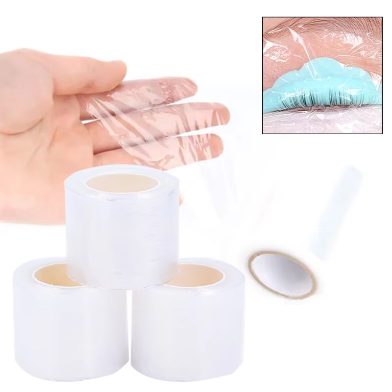 Eyelash Extension Examples - 200m/Roll Clear Makeup Film Lip Eyebrow