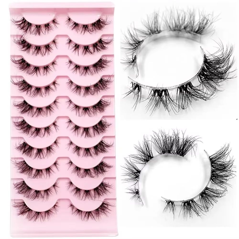 Segmented Lashes Manga Lashes  - đánh giá và giá Eyelash Extension Cat Eye Wispy
