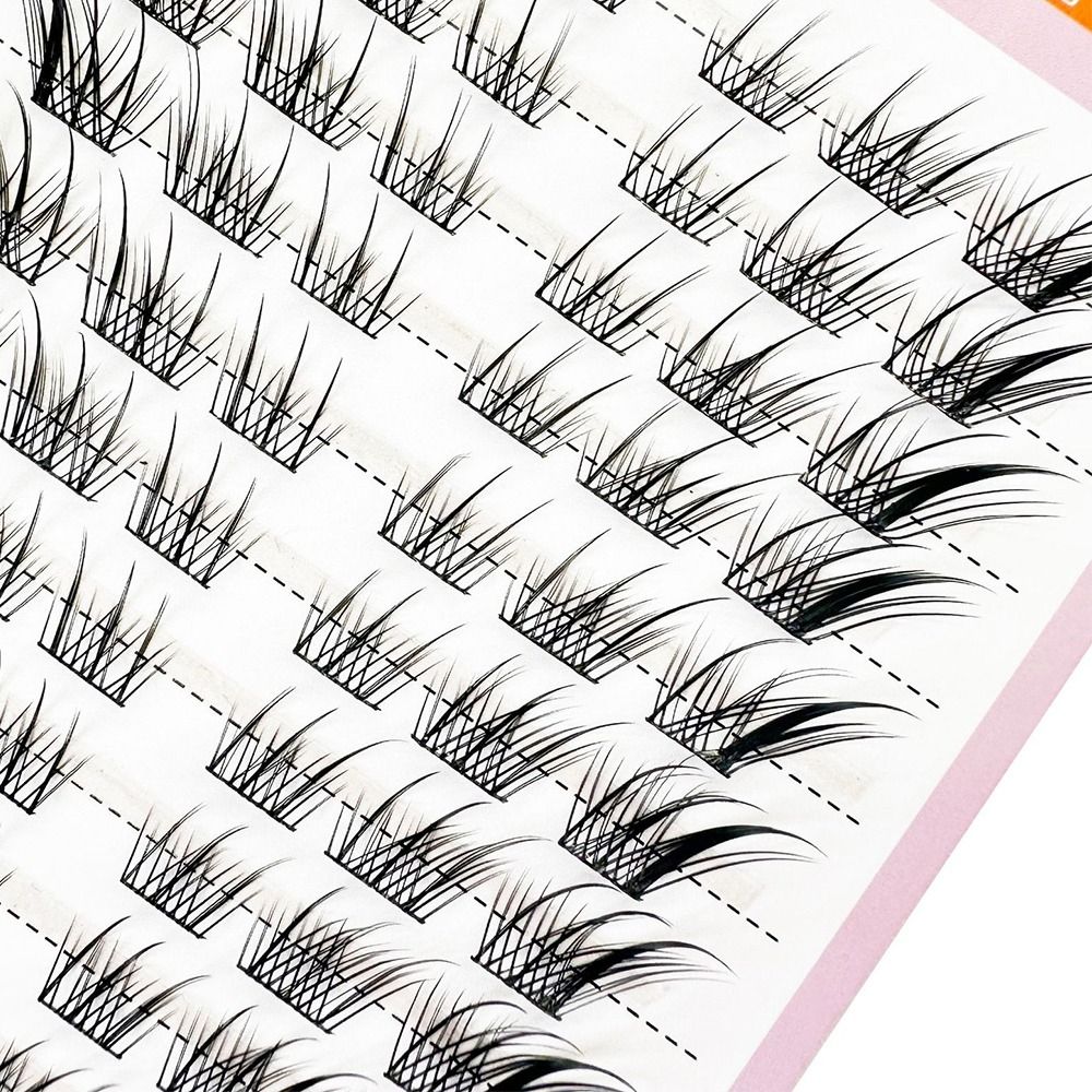 3D Cat Eye Clusters Lashes Nat - đánh giá và giá Eyelash Extension Cat Eye Wispy