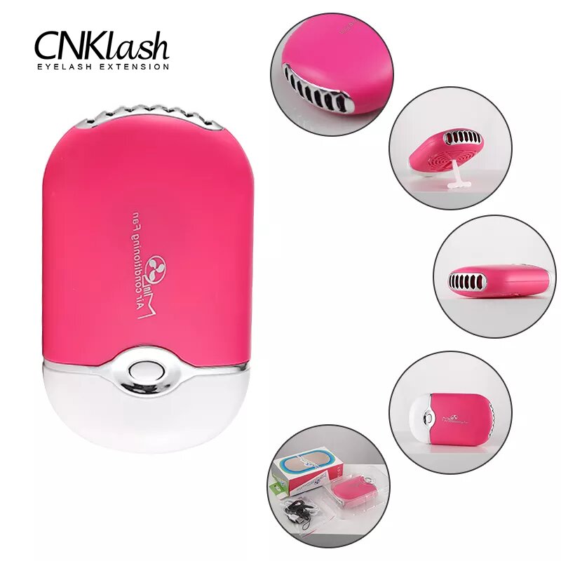 USB Mini Eyelashes Fan Graftin - đánh giá và giá Eyelash Extension Examples