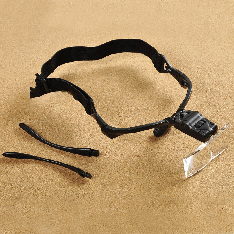 Kính Phóng Đại Đầu Gắn Và Kính - đánh giá và giá Eyelash Extension With Glasses