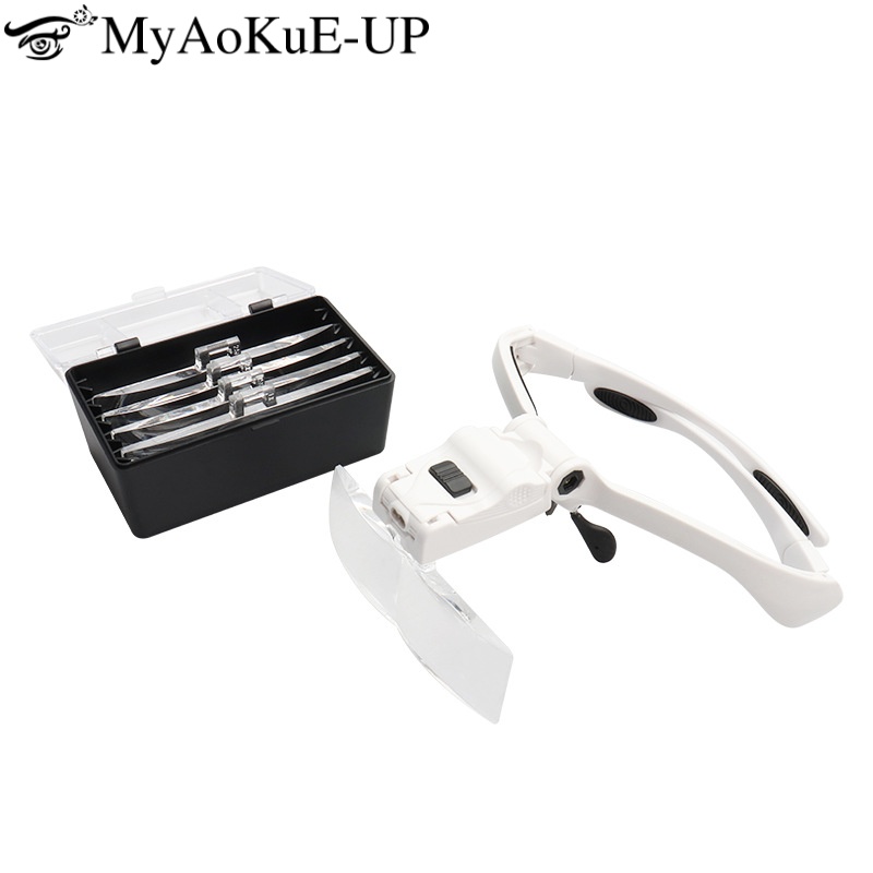 5 Lens Adjustable Magnifier Ey - đánh giá và giá Eyelash Extension With Glasses