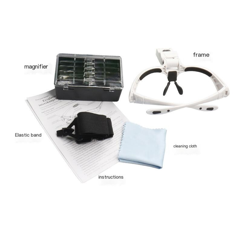 5 Lens Adjustable Magnifier Ey - đánh giá và giá Eyelash Extension With Glasses