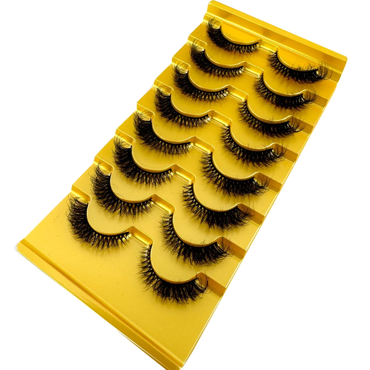 AMSDCN New 8 pairs of cat eye  - đánh giá và giá Eyelash Extension Cat Eye Wispy