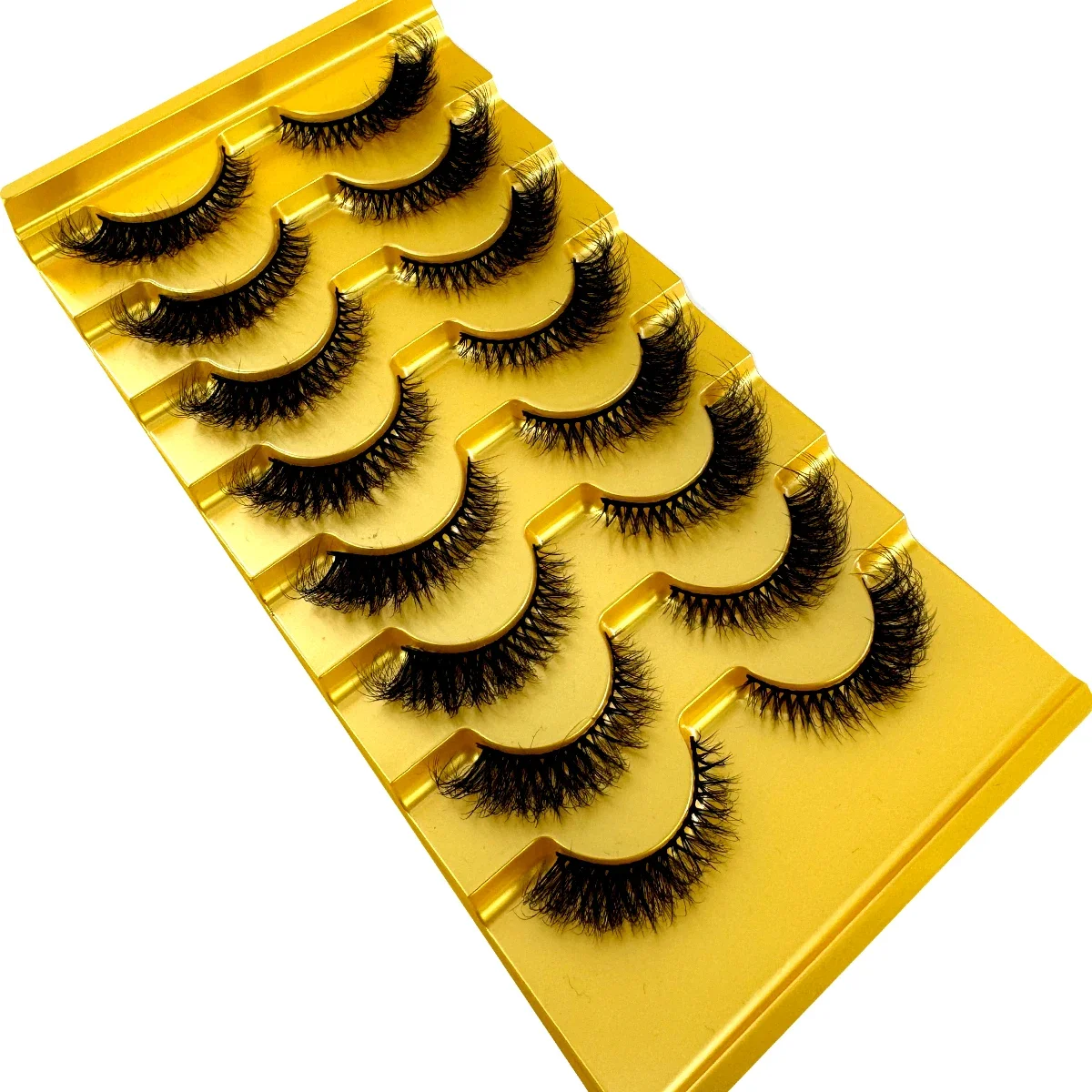 AMSDCN New 8 pairs of cat eye  - đánh giá và giá Eyelash Extension Cat Eye Wispy