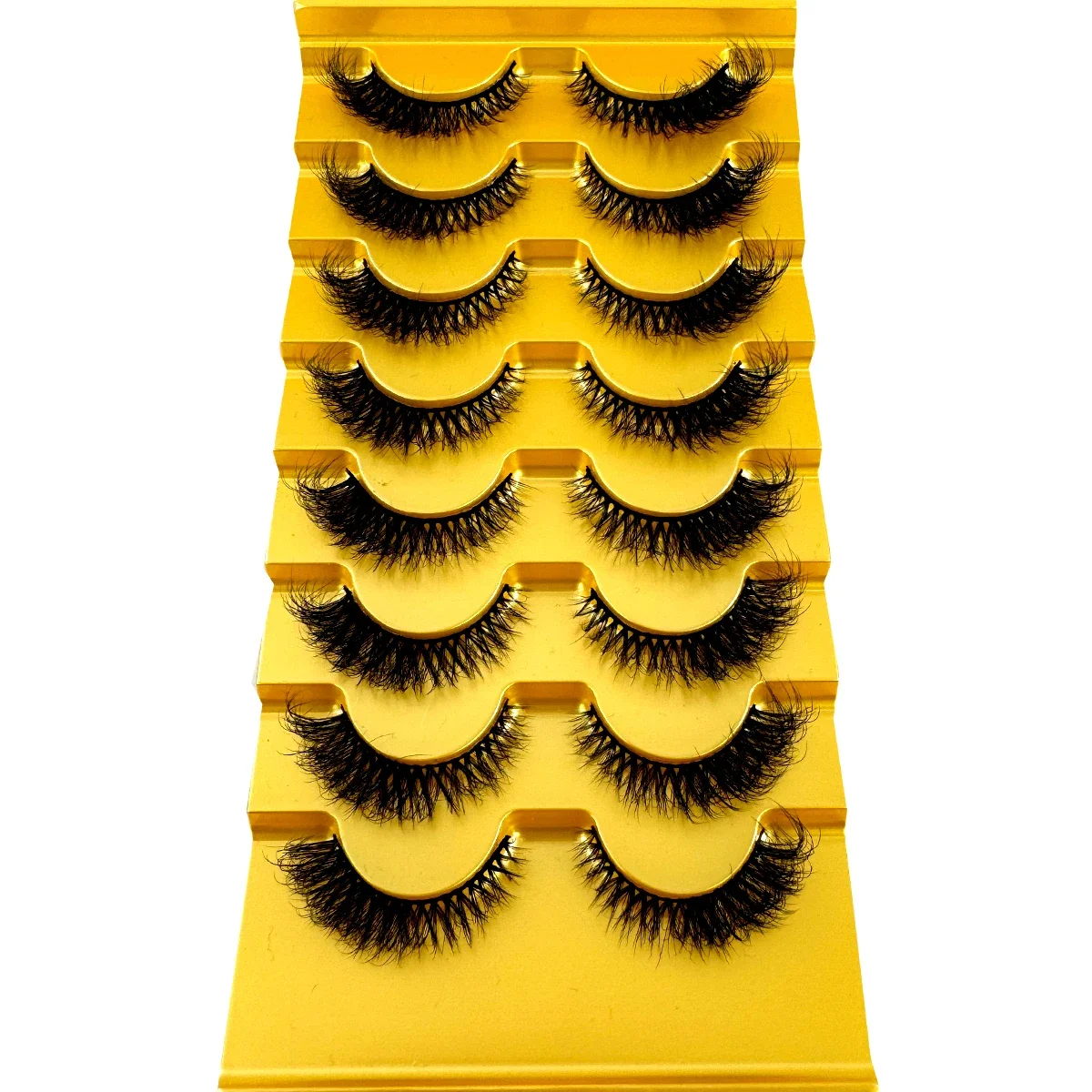 AMSDCN New 8 pairs of cat eye  - đánh giá và giá Eyelash Extension Cat Eye Wispy