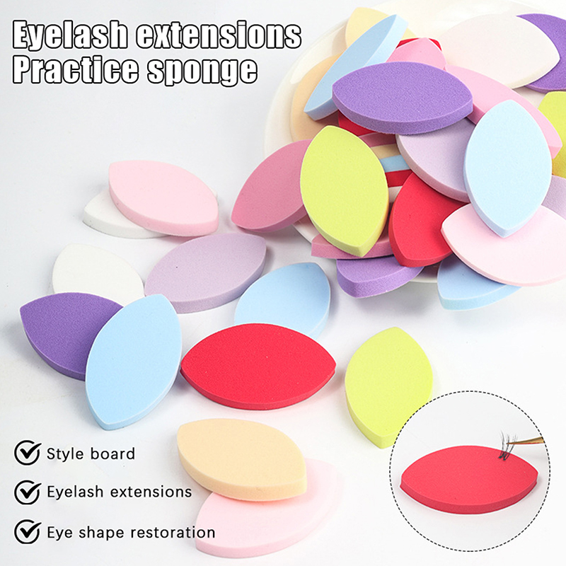 50PCS False Eyelash Pads Begin - đánh giá và giá Eyelash Extension Maps
