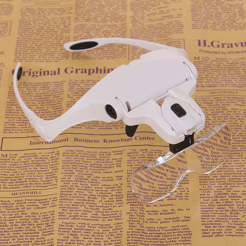 1 cái Magnifier Kính Lông Mi M - đánh giá và giá Eyelash Extension With Glasses