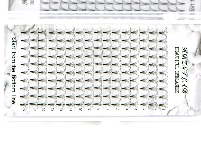 HBZGTLAD 16 Lines Big Capacity - đánh giá và giá Eyelash Extension Russian Volume