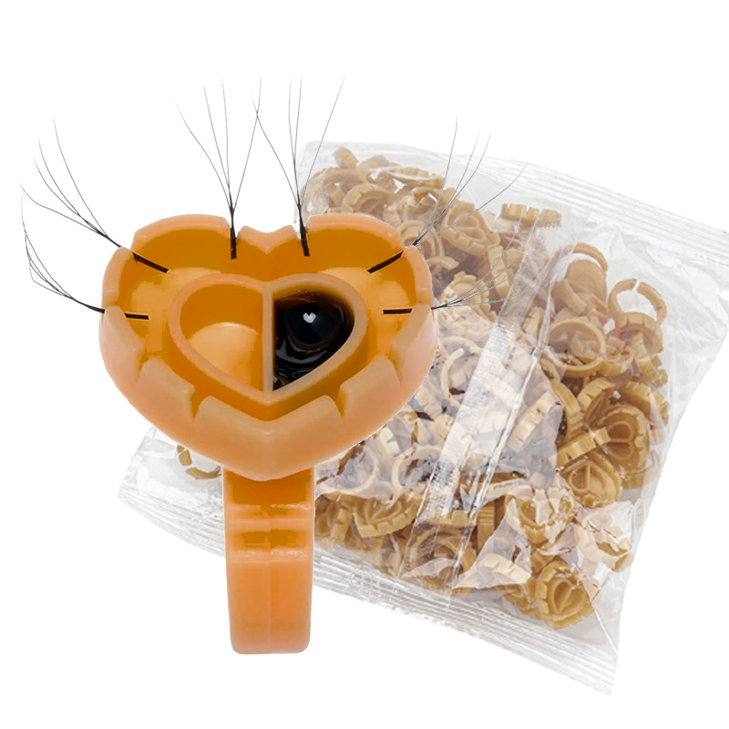 500PCS Glue Rings for Lash Ext - đánh giá và giá Eyelash Extension Examples
