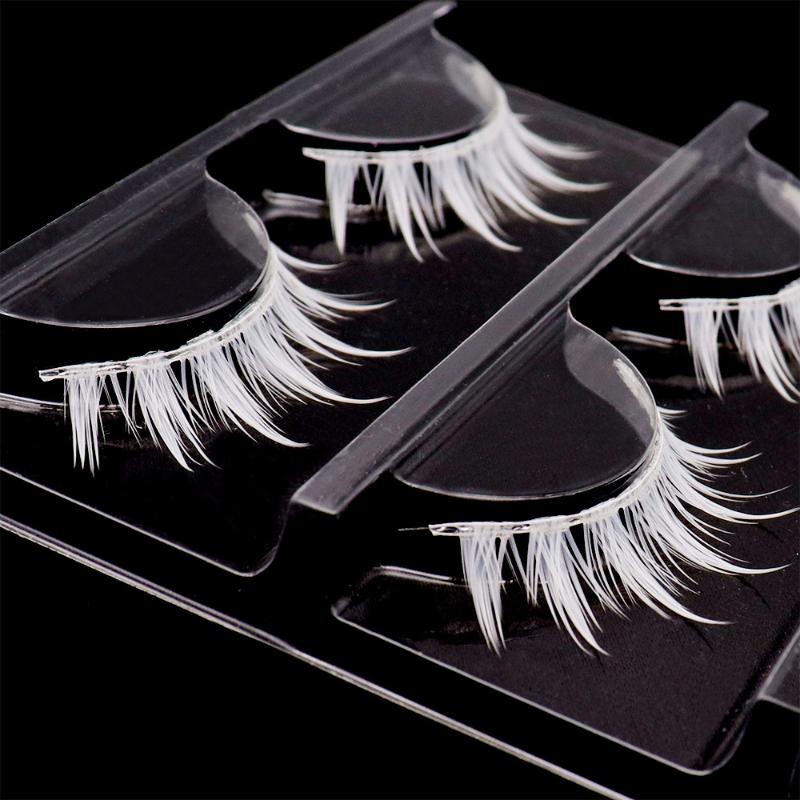 3 Pairs Cosplay White Eyelashe - đánh giá và giá Lashes Eyelash Extension