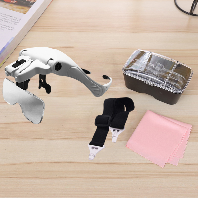 5 Lens Adjustable Magnifier Ey - đánh giá và giá Eyelash Extension With Glasses