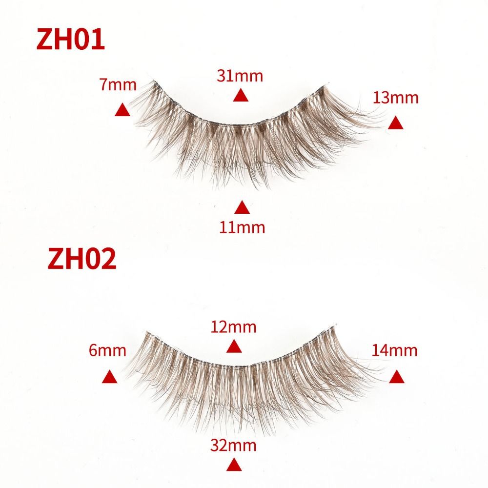 7 Pairs Simulation Eye Eyelash - đánh giá và giá Eyelash Extension Cat Eye Wispy