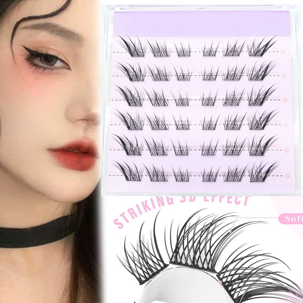New 3D Cat Eye Self Adhesive L - đánh giá và giá Eyelash Extension Cat Eye Wispy