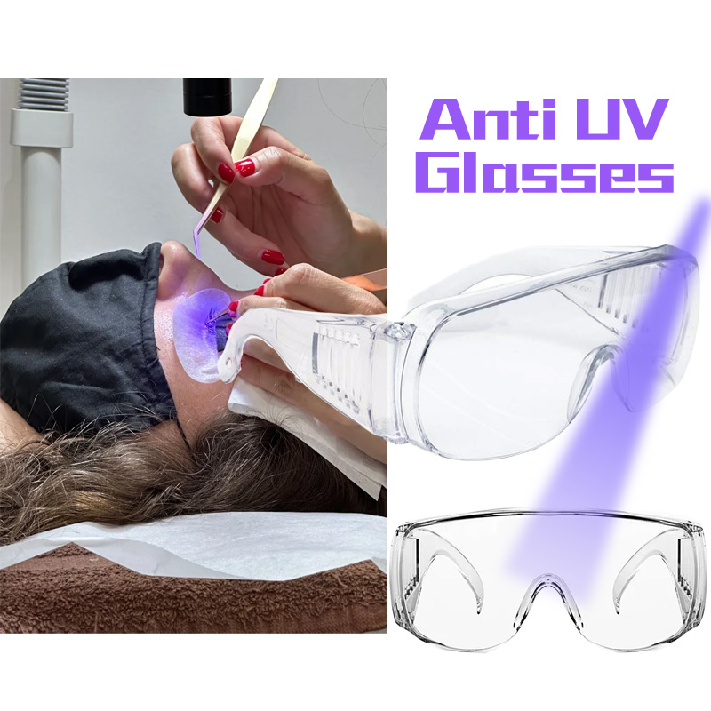 Uv Protect Glasses Eyelashes E - đánh giá và giá Eyelash Extension With Glasses