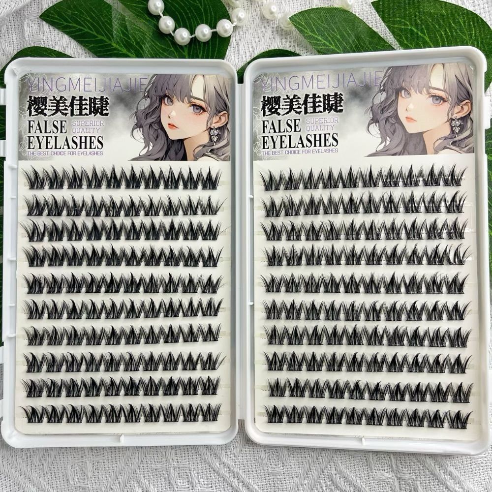 100/130/200 Clusters Black Sel - đánh giá và giá Eyelash Extension No 11