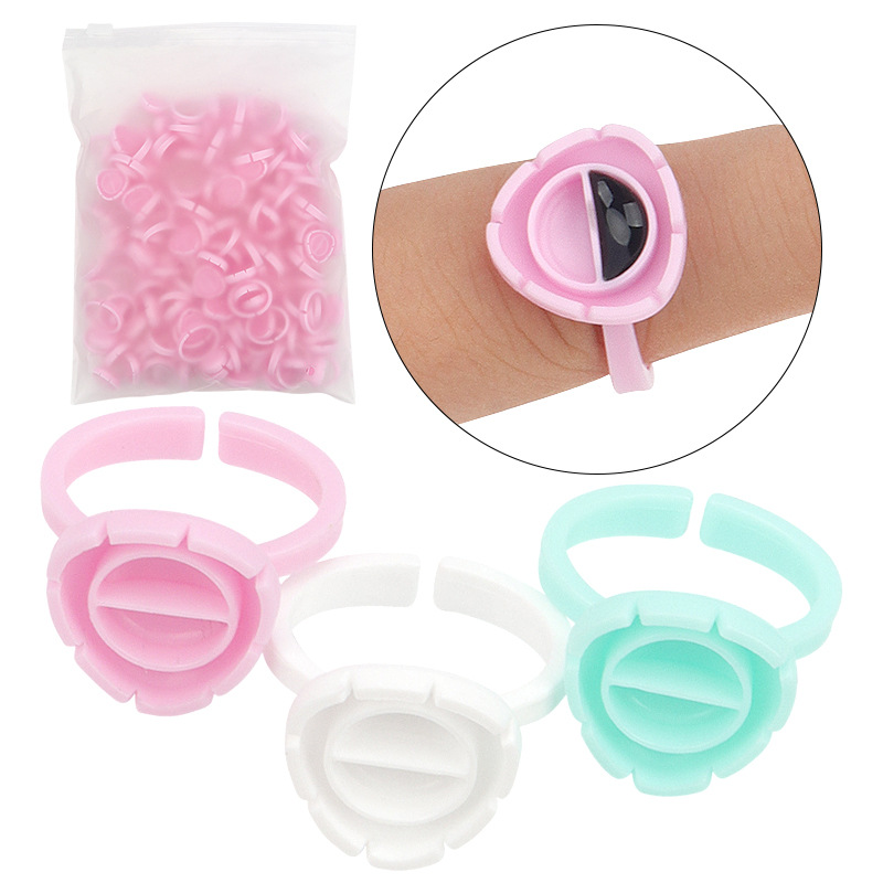 100Pcs Disposable Eyelash Exte - đánh giá và giá Eyelash Extension Examples