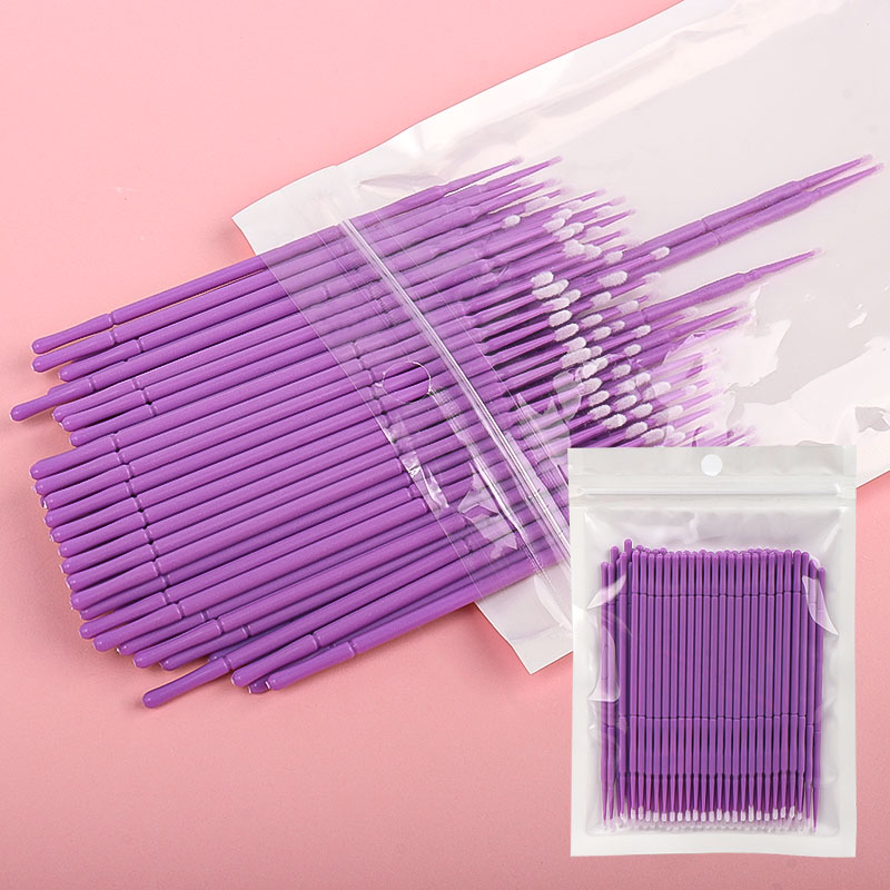 100PCS/Bag Bamboo Eyelash Exte - đánh giá và giá Eyelash Extension Examples