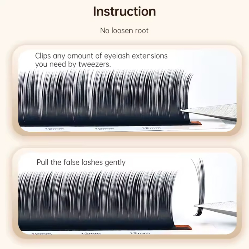 dream ballet Camellia Lashes w - đánh giá và giá Eyelash Extension Russian Volume