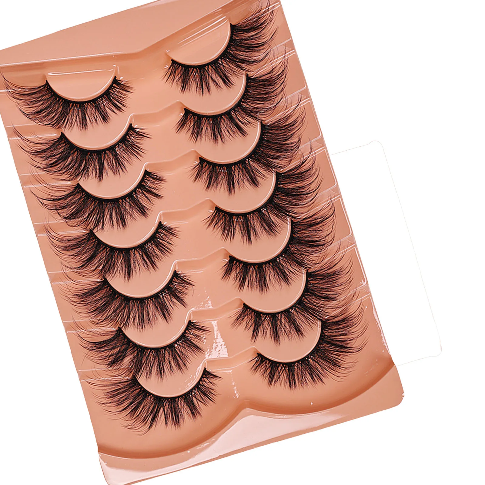 7 Pairs Cat Eye Eyelashes 3D N - đánh giá và giá Eyelash Extension Cat Eye Wispy