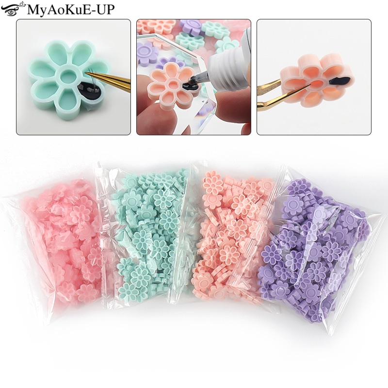 100pcs Eyelash Extension Glue  - đánh giá và giá Eyelash Extension Maps