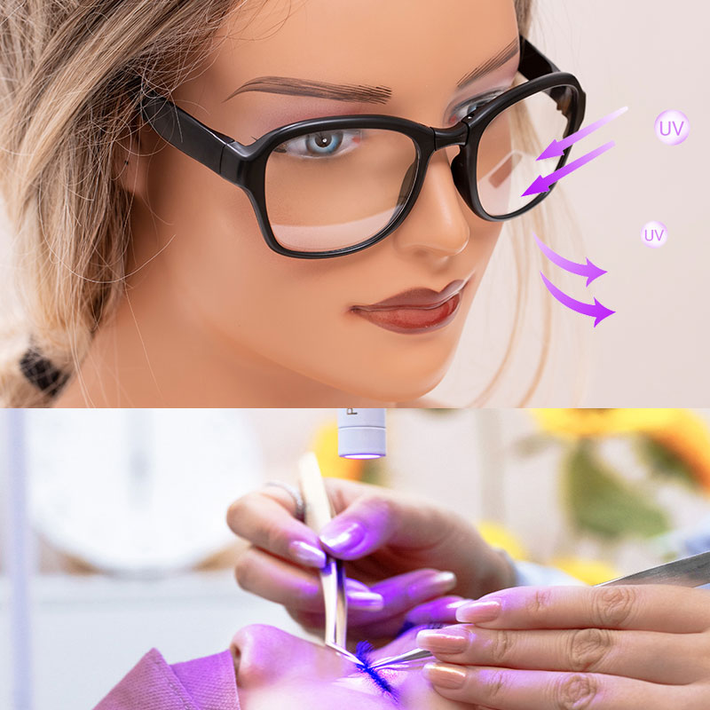 UV Protective Glasses For Fals - đánh giá và giá Eyelash Extension With Glasses