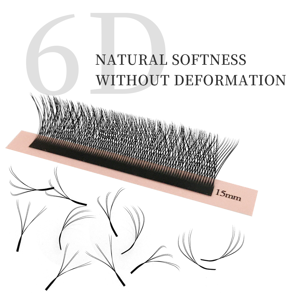 Goddess Double 3D/4DW Shaped E - đánh giá và giá Eyelash Extension Double Volume