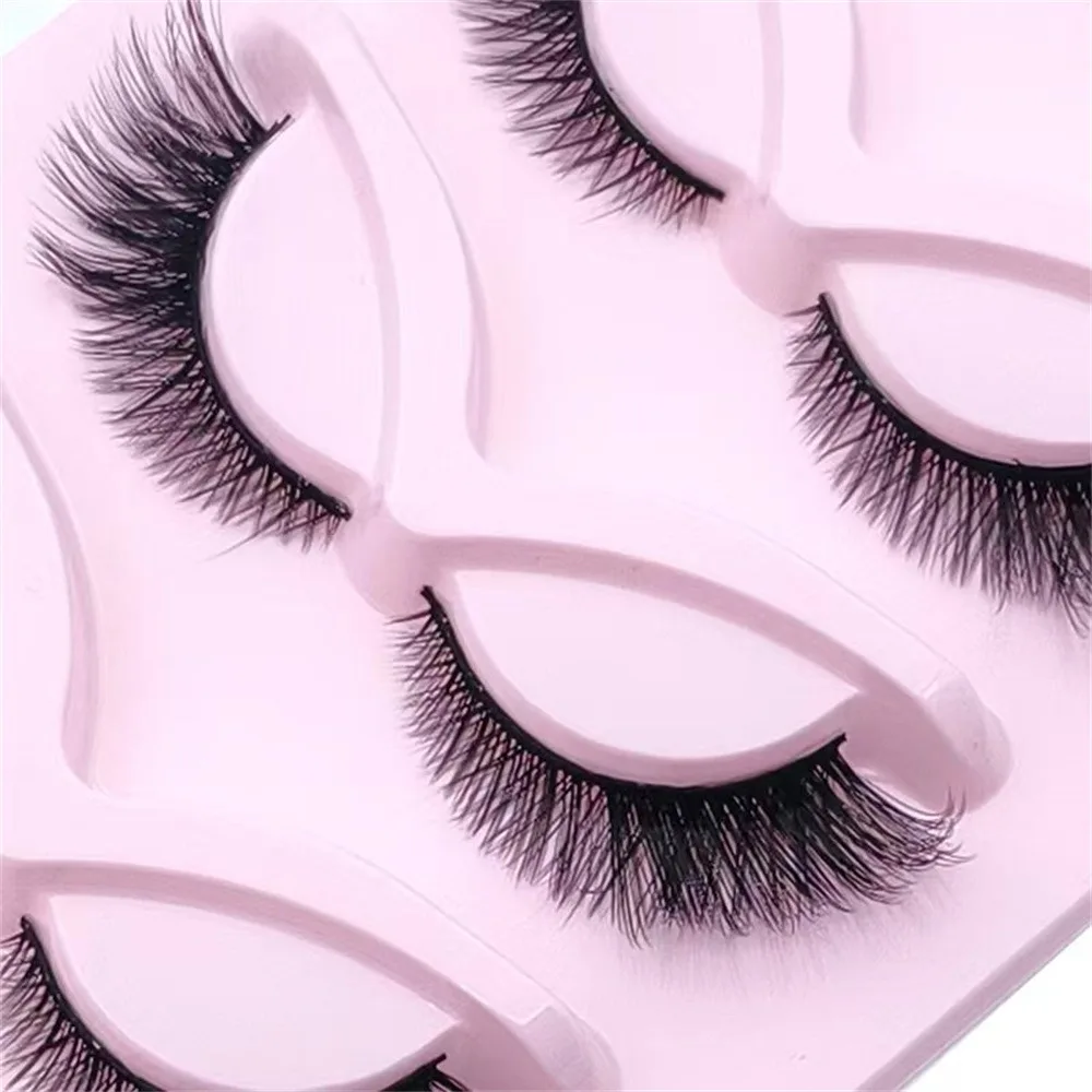 5 Pairs Cat Eye Lashes Wispy F - đánh giá và giá Eyelash Extension Cat Eye Wispy