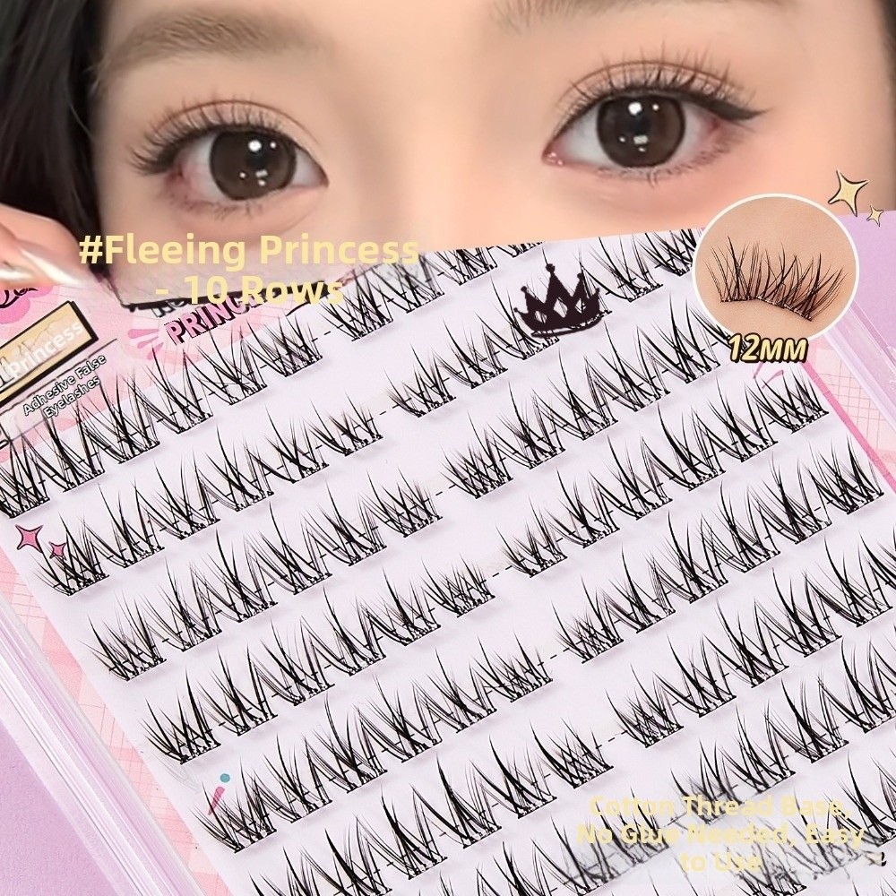 80 Clusters 11-12MM Self Adhes - đánh giá và giá Eyelash Extension No 11