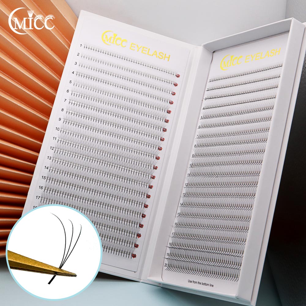 40Line 2D 1600 Fans 20D XXL Tr - đánh giá và giá Eyelash Extension Russian Volume