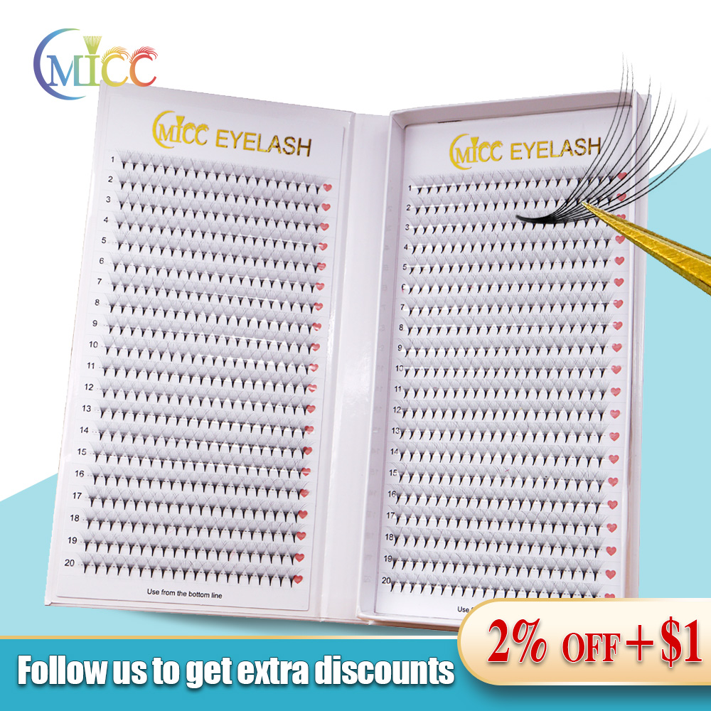 40Line 2D 1600 Fans 20D XXL Tr - đánh giá và giá Eyelash Extension Russian Volume