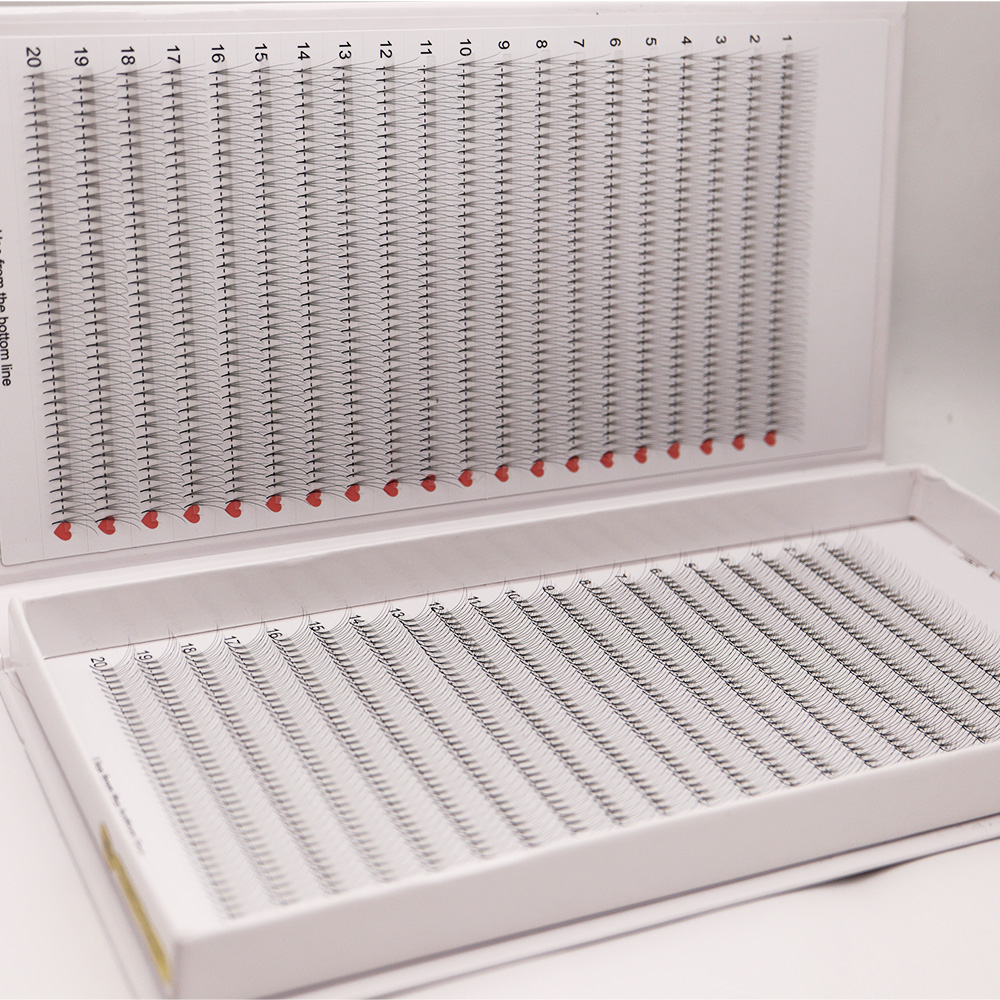 40Line 2D 1600 Fans 20D XXL Tr - đánh giá và giá Eyelash Extension Russian Volume