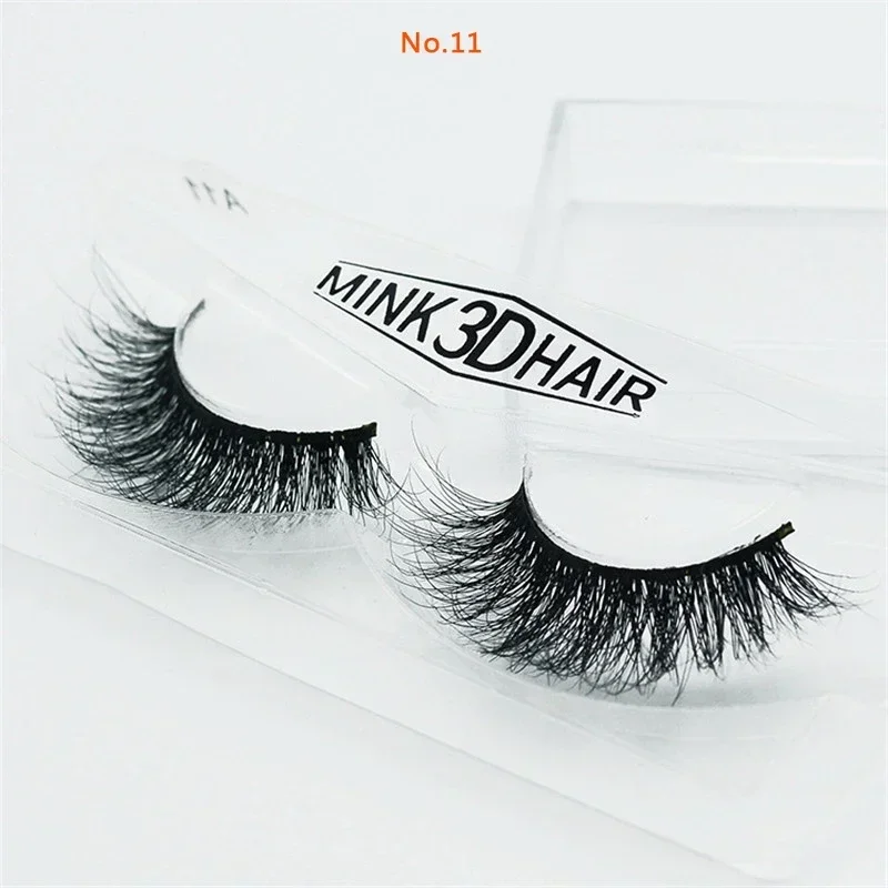 1 Pair 3D Mink Eyelashes Handm - đánh giá và giá Eyelash Extension No 11