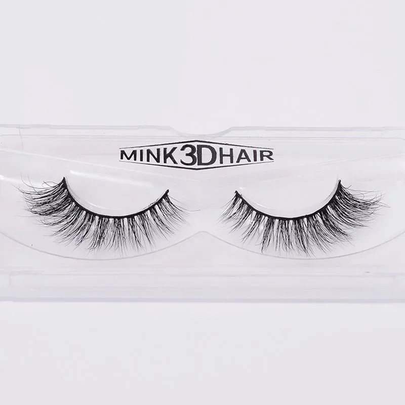 1 Pair 3D Mink Eyelashes Handm - đánh giá và giá Eyelash Extension No 11