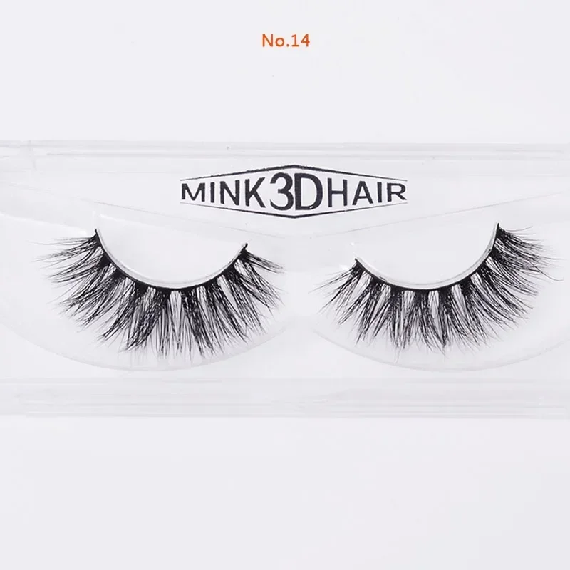 1 Pair 3D Mink Eyelashes Handm - đánh giá và giá Eyelash Extension No 11