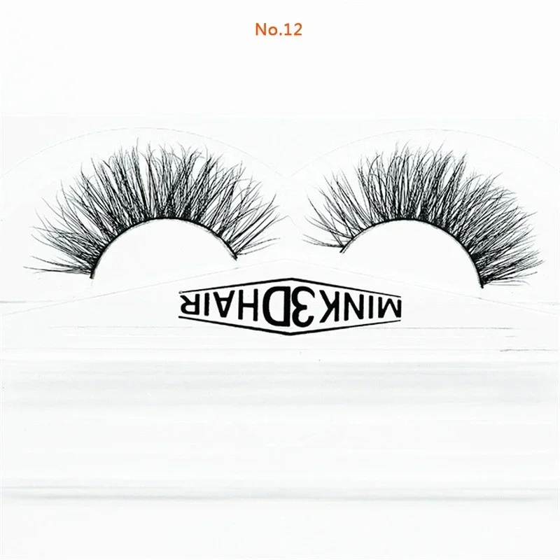 1 Pair 3D Mink Eyelashes Handm - đánh giá và giá Eyelash Extension No 11