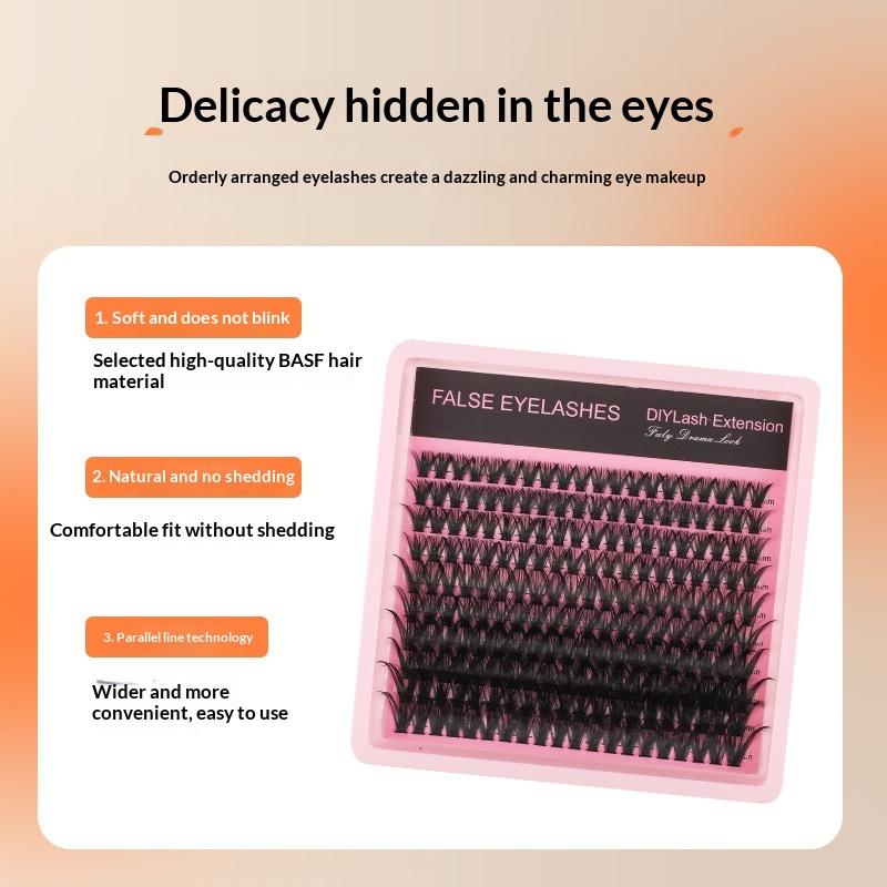 New 10Row 140 Clusters Fluffy  - đánh giá và giá Eyelash Extensions