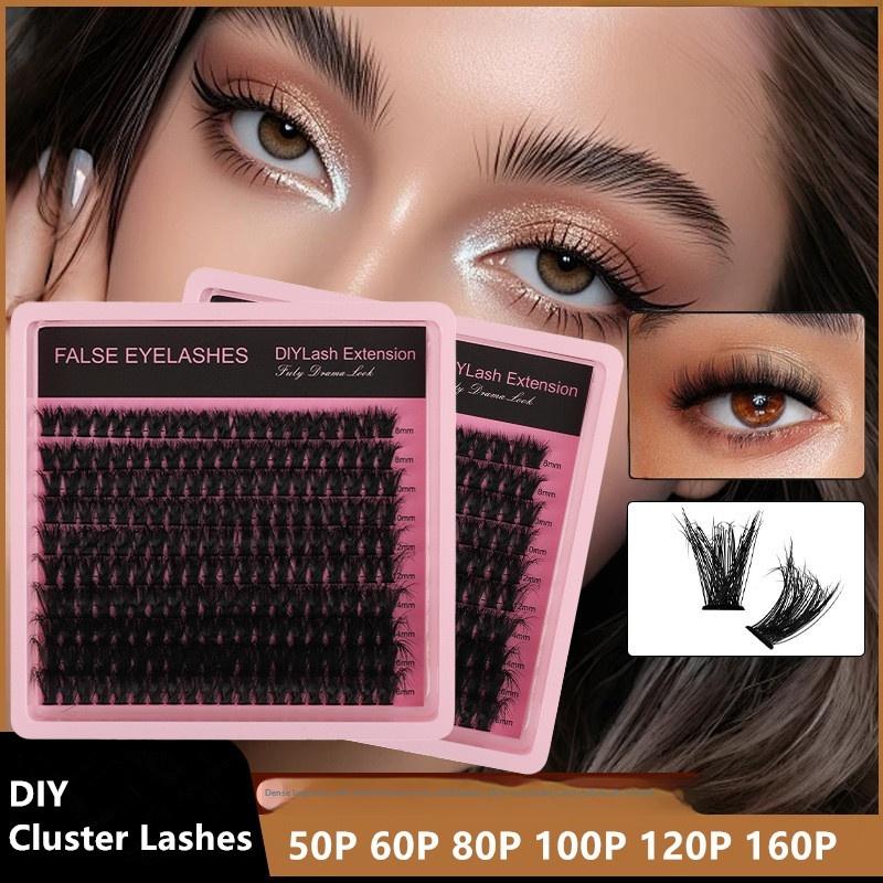 New 10Row 140 Clusters Fluffy  - đánh giá và giá Eyelash Extensions