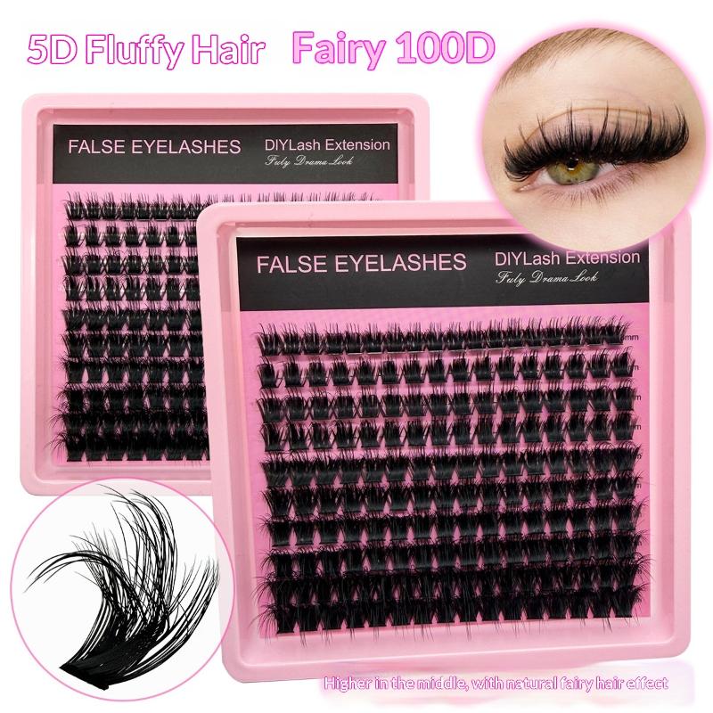 New 10Row 140 Clusters Fluffy  - đánh giá và giá Eyelash Extensions