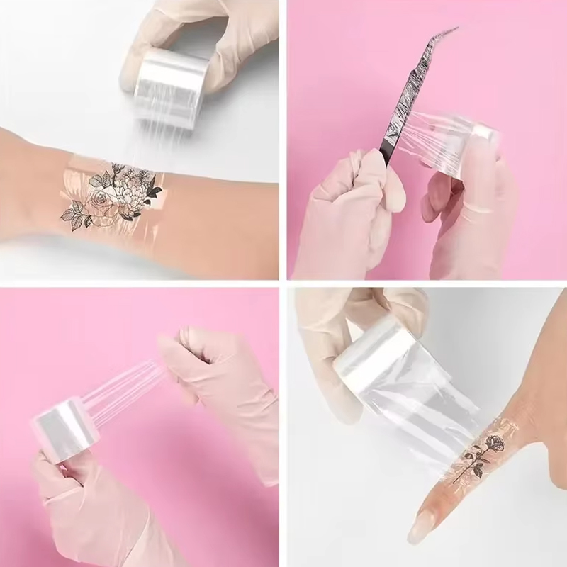 200m/Roll Clear Makeup Film Li - đánh giá và giá Eyelash Extension Examples