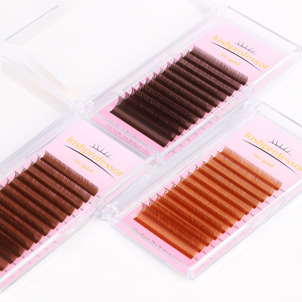 Dark Brown Eyelash Extension 0 - đánh giá và giá Eyelash Extension Russian Volume