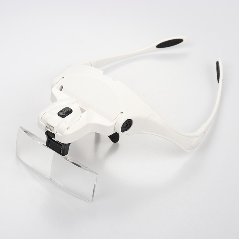 5 Lens Magnifying Glasses LED  - đánh giá và giá Eyelash Extension With Glasses