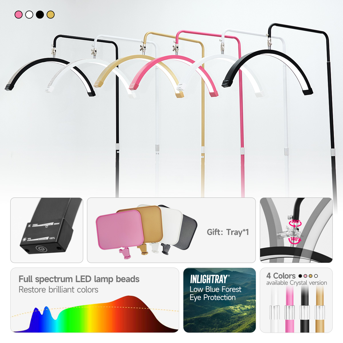 Free LOGO Hidden Cable LED Hal - đánh giá và giá Eyelash Extension No 11
