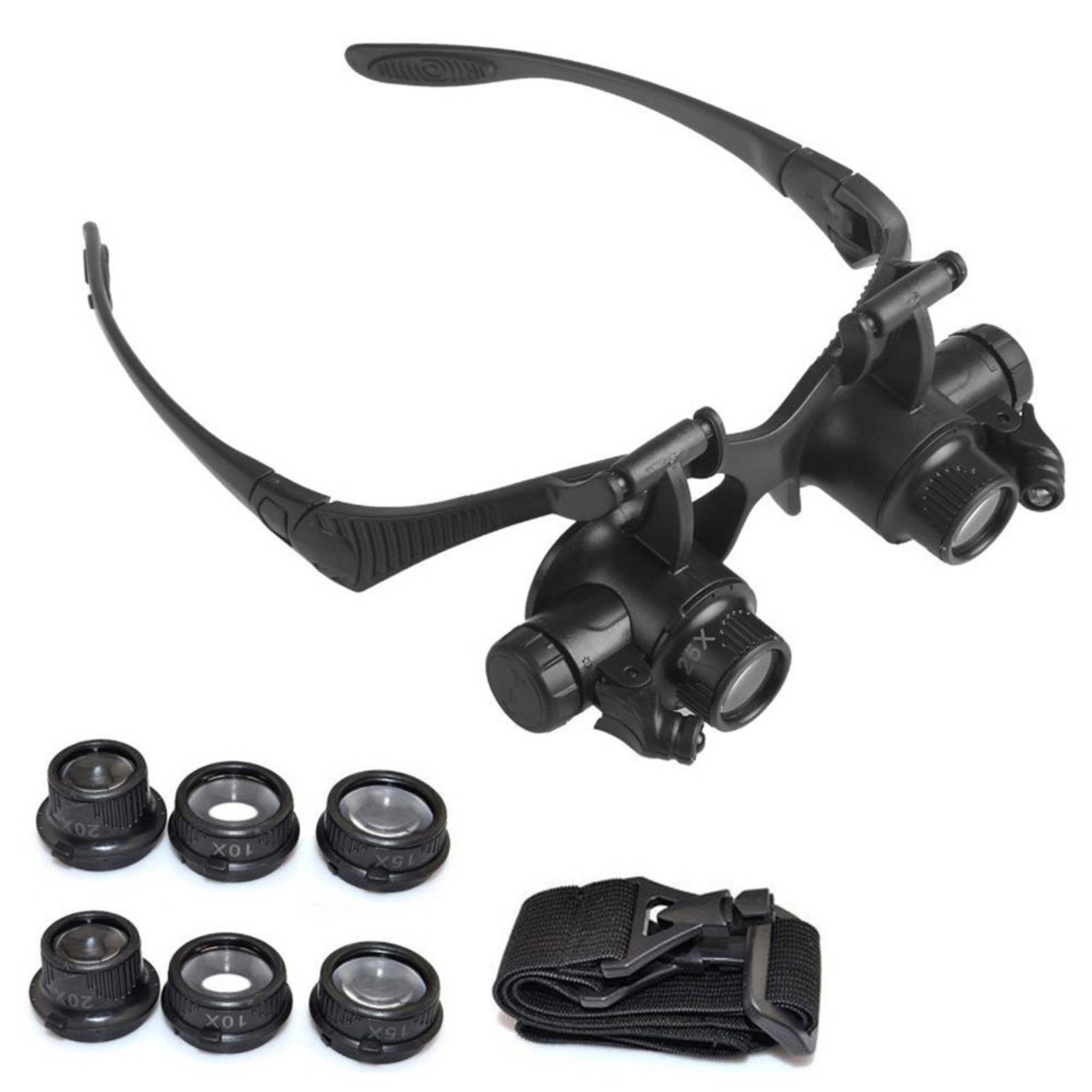 LED Light Eye Magnifying Glass - đánh giá và giá Eyelash Extension With Glasses
