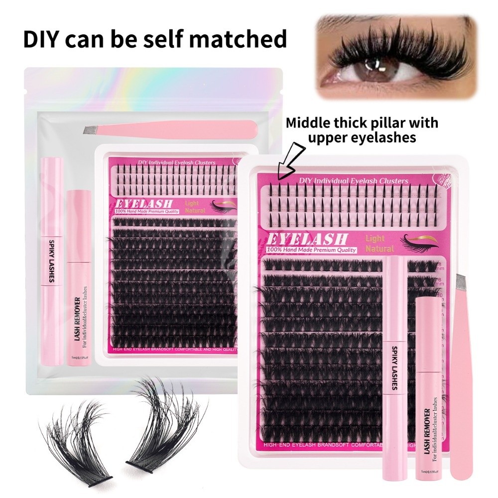 8-18mm Length False Eyelashes  - đánh giá và giá Lashes Eyelash Extension