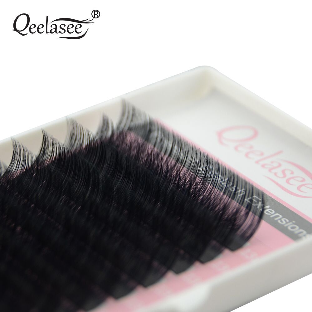 Qeelasee Giả Chồn Cá Nhân Cây  - đánh giá và giá Eyelash Extension Russian Volume