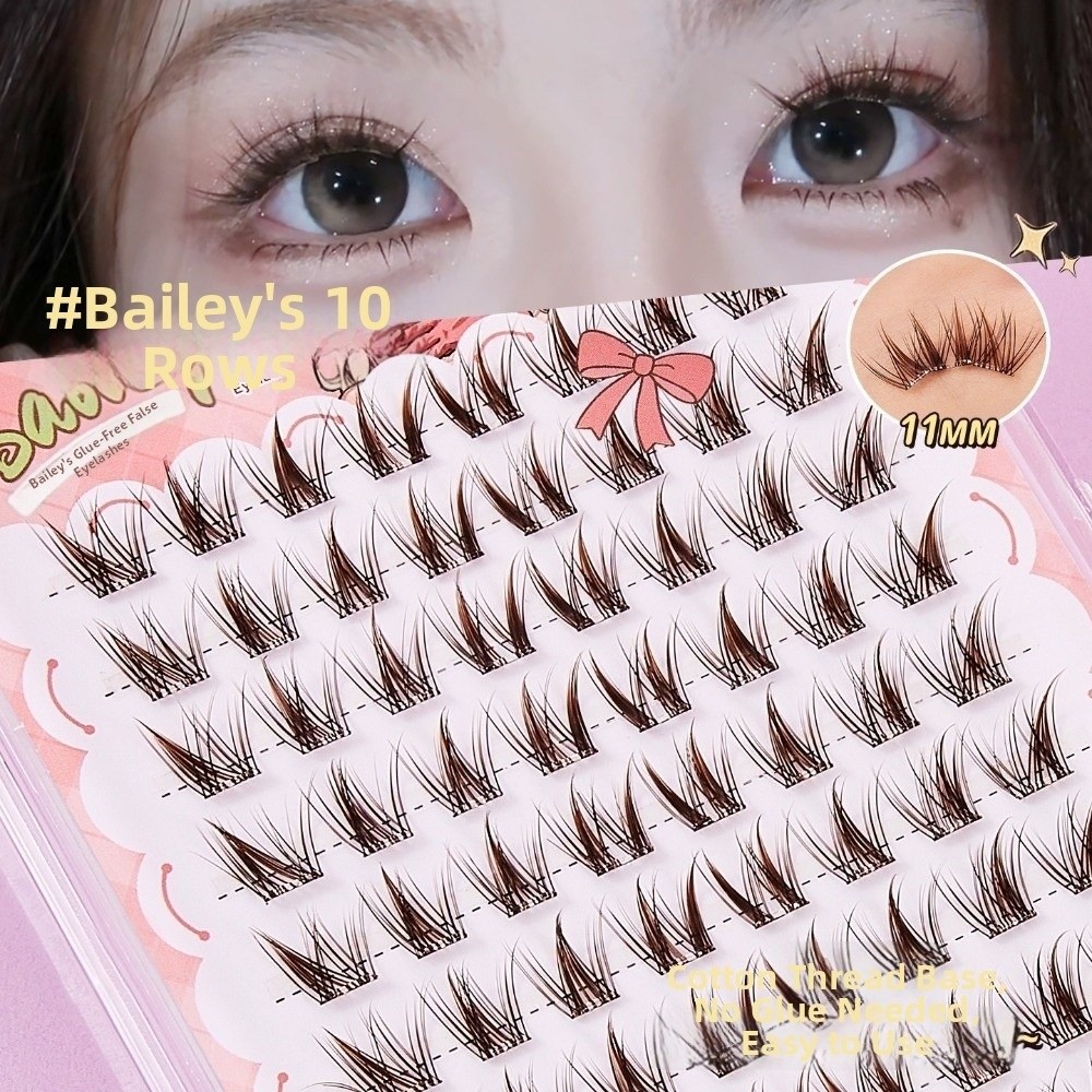 80 Clusters 11-12MM Self Adhes - đánh giá và giá Eyelash Extension No 11