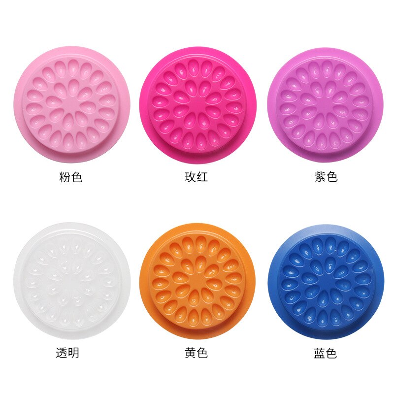 100pcs Eyelash Glue Holder Eye - đánh giá và giá Eyelash Extension Examples