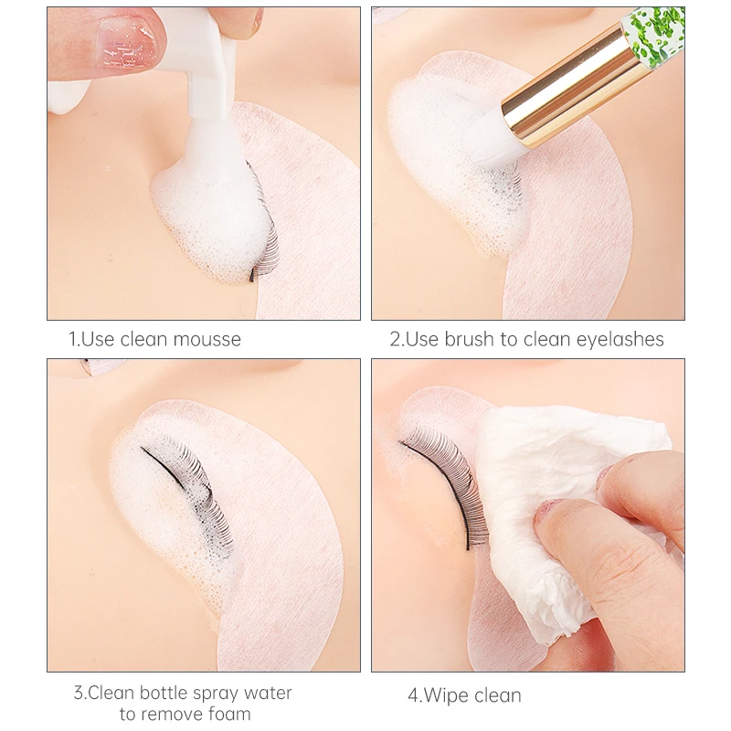 Lashes Shampoo Brush Eyelash E - đánh giá và giá Eyelash Extension Class