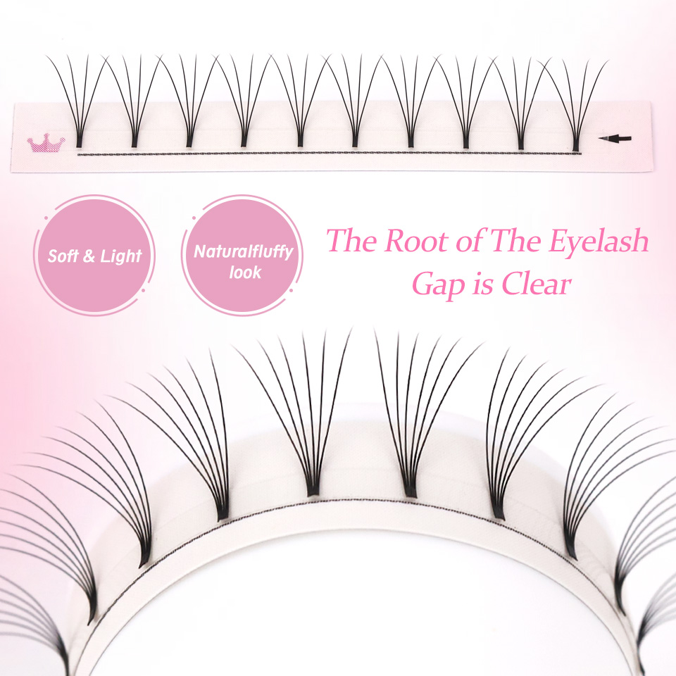 Rujade Premade Volume Fans Sho - đánh giá và giá Eyelash Extension Russian Volume